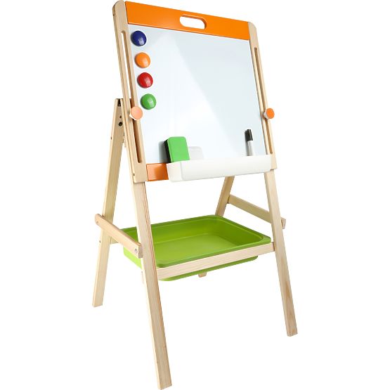 small foot Tablă compactă pentru copii, pentru cretă și magnet