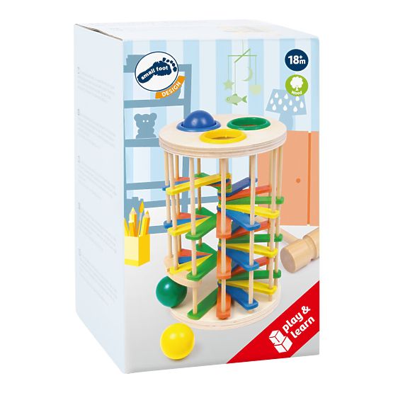 small foot Turn de ciocănit cu bile mare