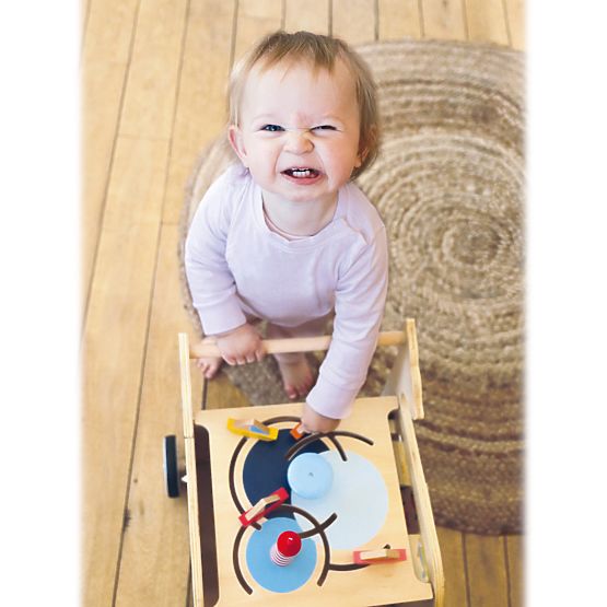 Small Foot Walker din lemn Balena
