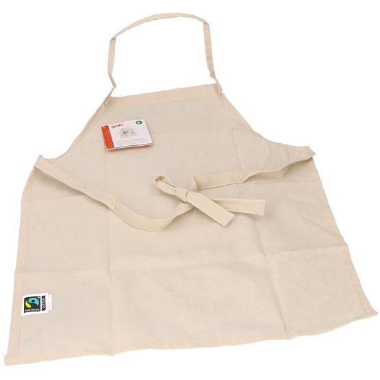 Șorț de bumbac - pictură pe textile