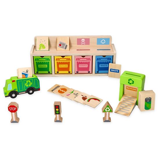Sortator de deșeuri din lemn - puzzle