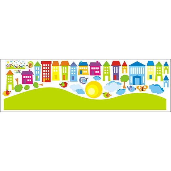 Sticker  - Casute 0,5 m2