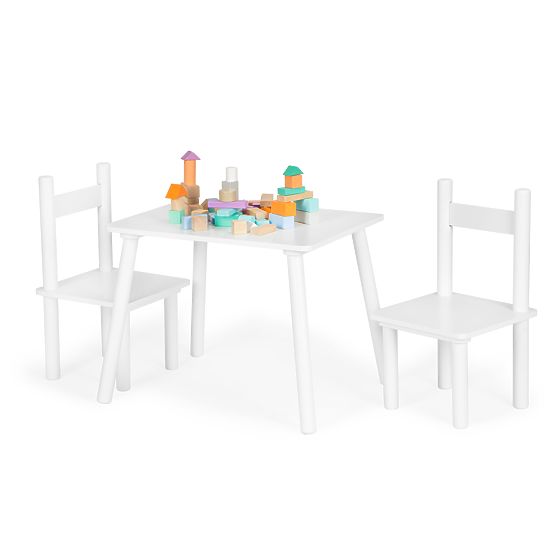 Masă și 2 scaune mobilier pentru copii set ECOTOYS