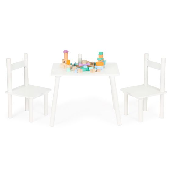 Masă și 2 scaune mobilier pentru copii set ECOTOYS