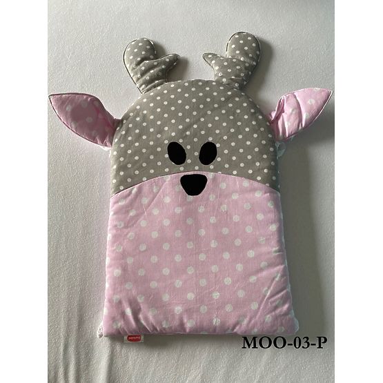 Sweet Dream - Mantinel de pat modular - roz-gri