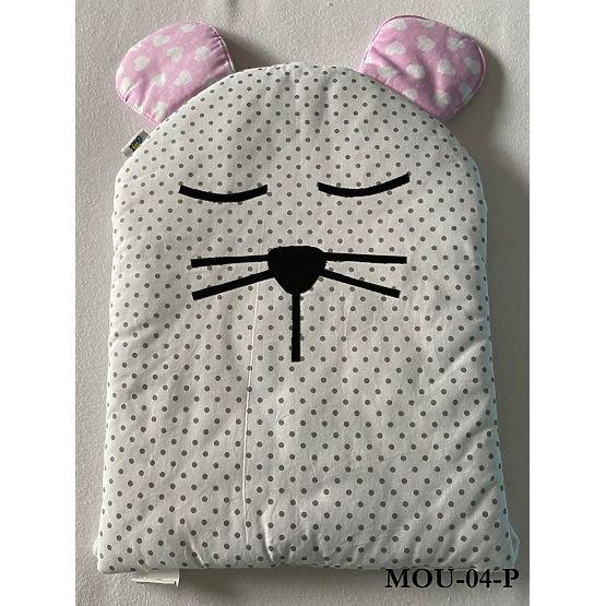 Sweet Dream - Mantinel de pat modular - roz-gri