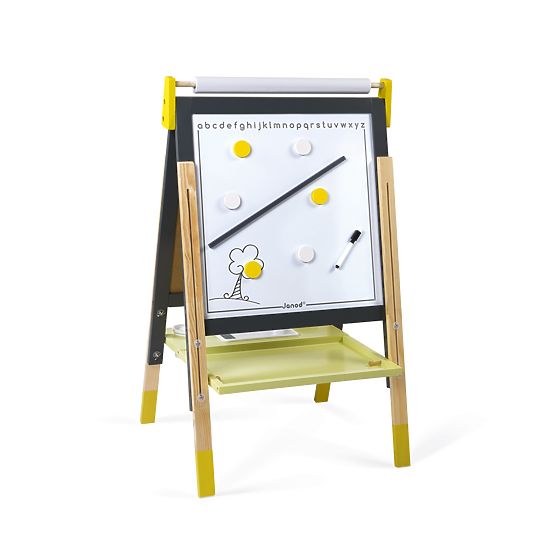 Janod Whiteboard cu două fețe în picioare - înălțime reglabilă