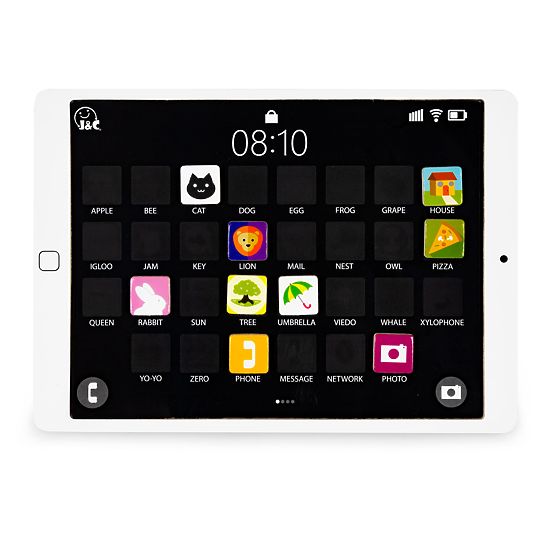 Tablet educativ din lemn tablă magnetică tablă de cretă ECOTOYS