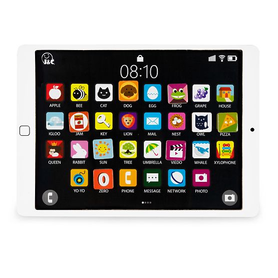 Tablet educativ din lemn tablă magnetică tablă de cretă ECOTOYS