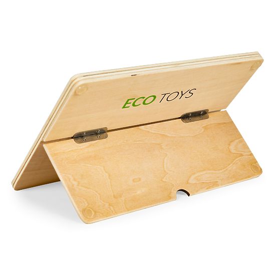 Tablet educativ din lemn tablă magnetică tablă de cretă ECOTOYS