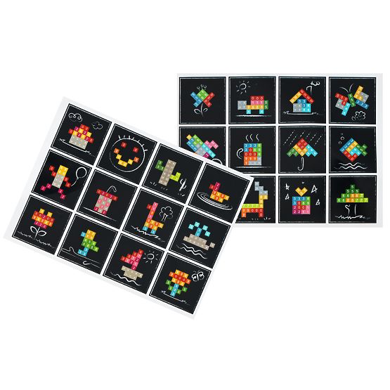 Tablet educativ din lemn tablă magnetică tablă de cretă ECOTOYS