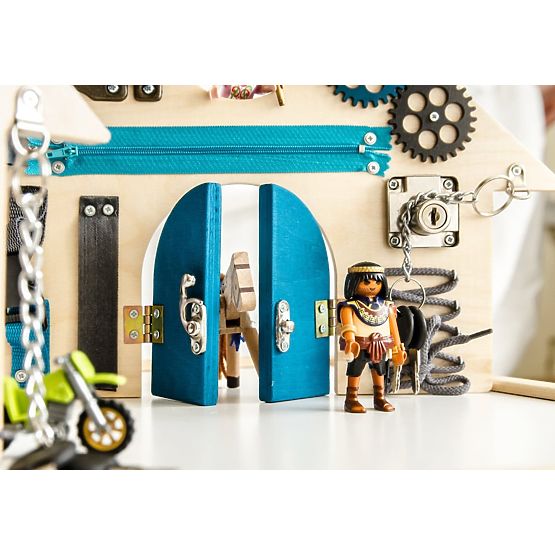 Tablou de activitate - Casă - albastru