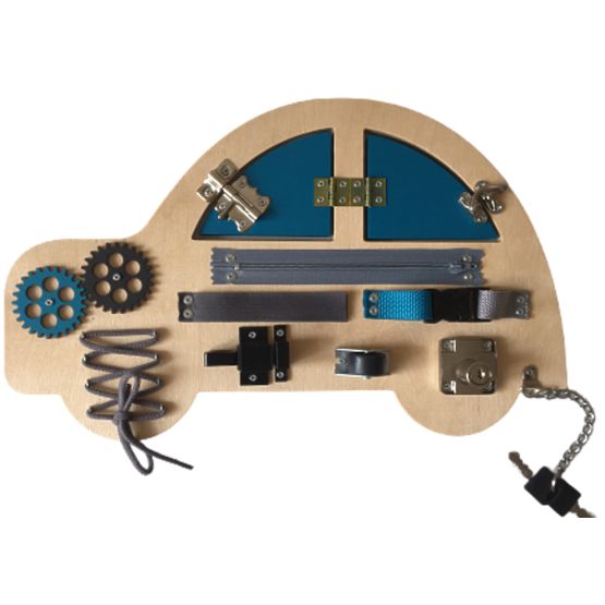 Tablou de activitate - Mașină - albastru