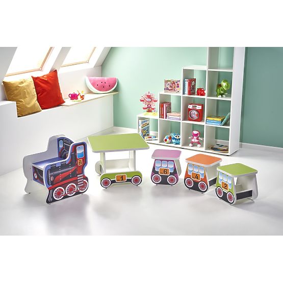 Taburet pentru copii LOKOMO portocaliu