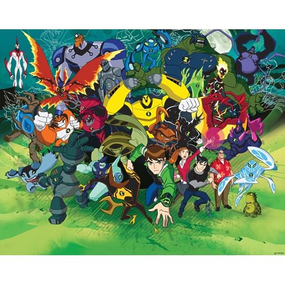 Tapetul 3D Ben 10 – 2