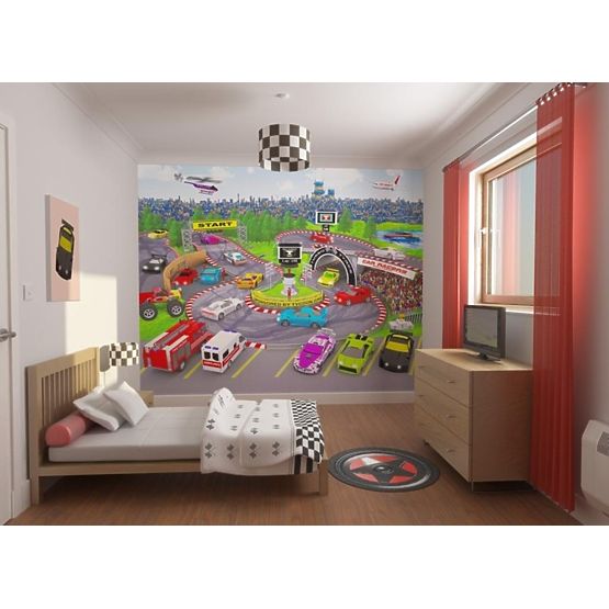 Tapetul 3D Car Racers