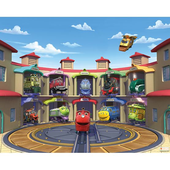 Tapetul 3D Chuggington