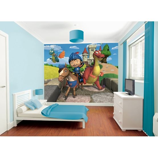 Tapetul 3D Mike the Knight - „Cavalerul Mike“