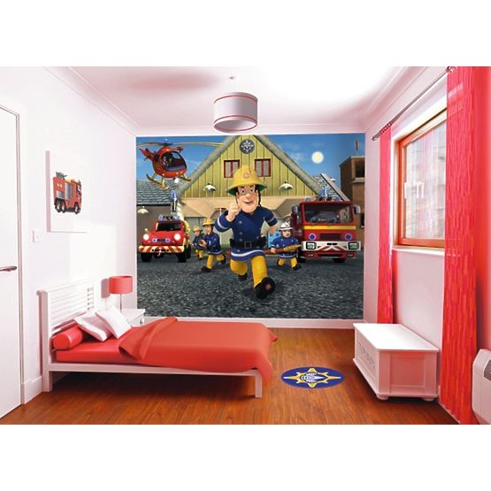 Tapetul 3D „Pompierul Sam“