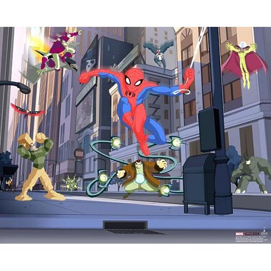 Tapet 3D SPIDERMAN SPECTACULAR