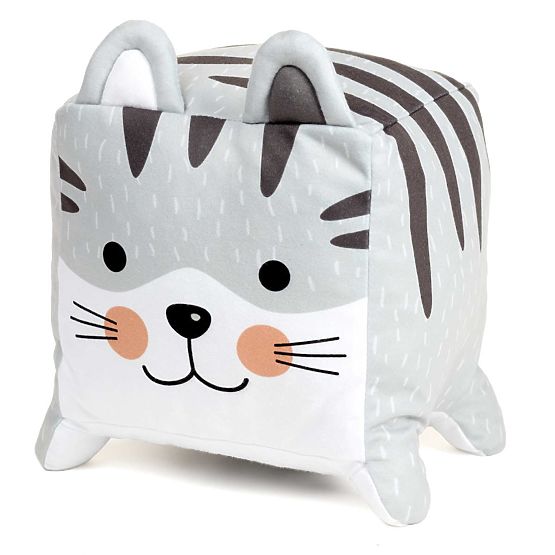 textil jucărie pussycat - gri