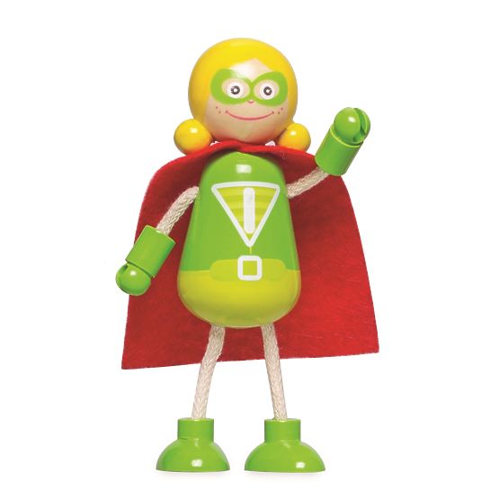 Tidlo Figurine din lemn Supereroi