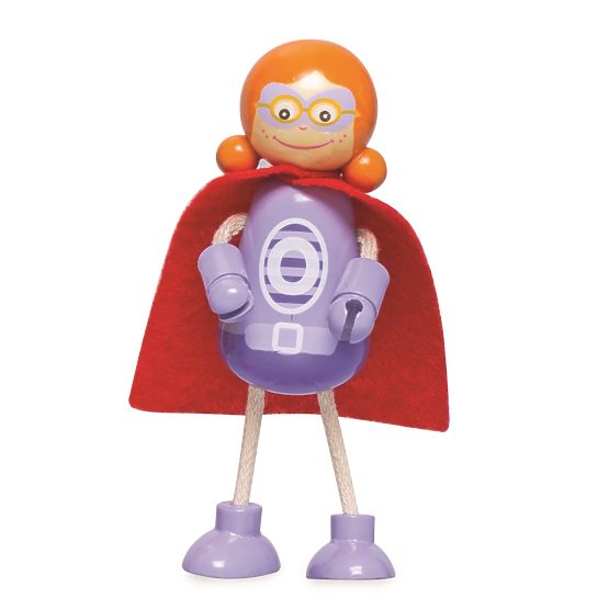Tidlo Figurine din lemn Supereroi