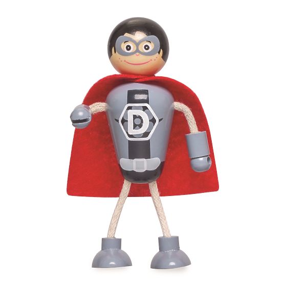 Tidlo Figurine din lemn Supereroi