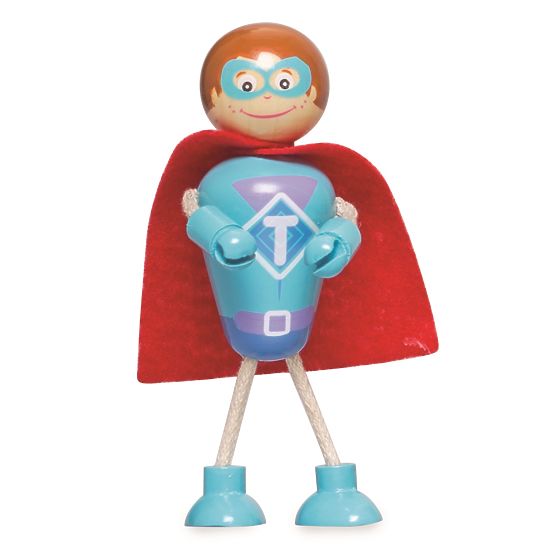 Tidlo Figurine din lemn Supereroi