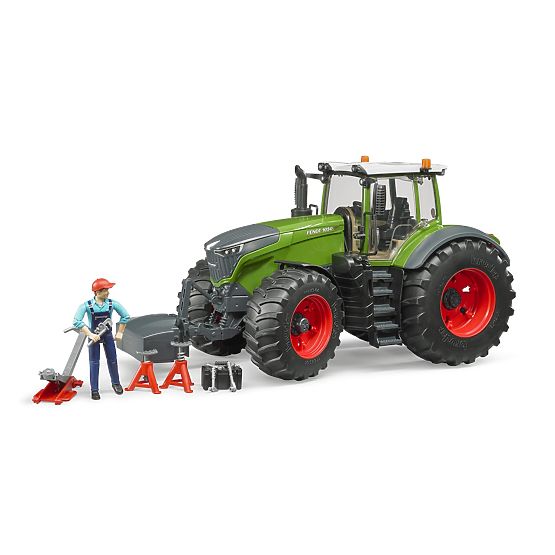 Tractor Bruder Fendt 1050 Vario cu mecanic și unelte de atelier 1:16