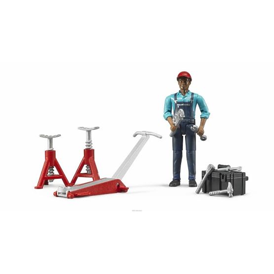 Tractor Bruder Fendt 1050 Vario cu mecanic și unelte de atelier 1:16