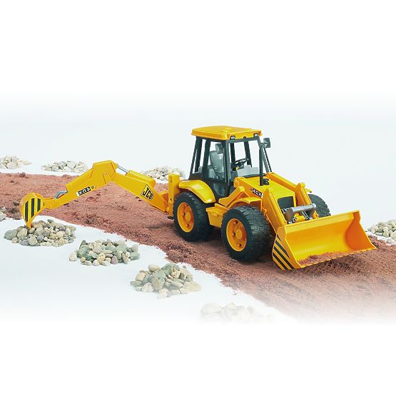 Tractor Bruder JCB încărcător frontal cu excavator