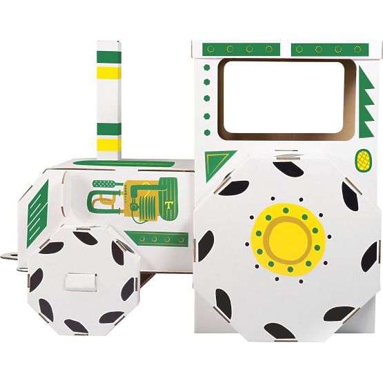 Tractor de carton