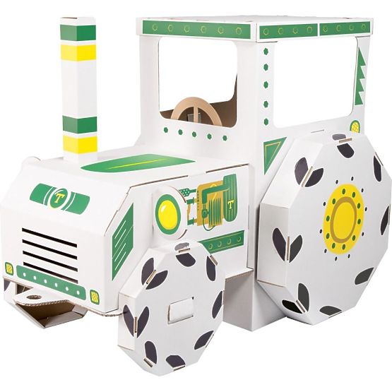 Tractor de carton