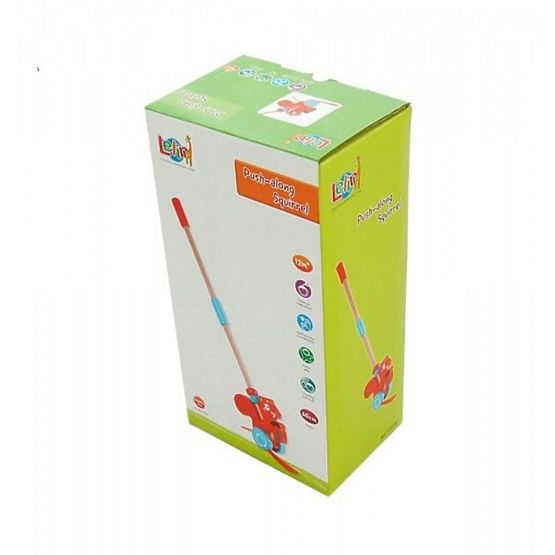 Tragerea animalului pe un băț - veverița