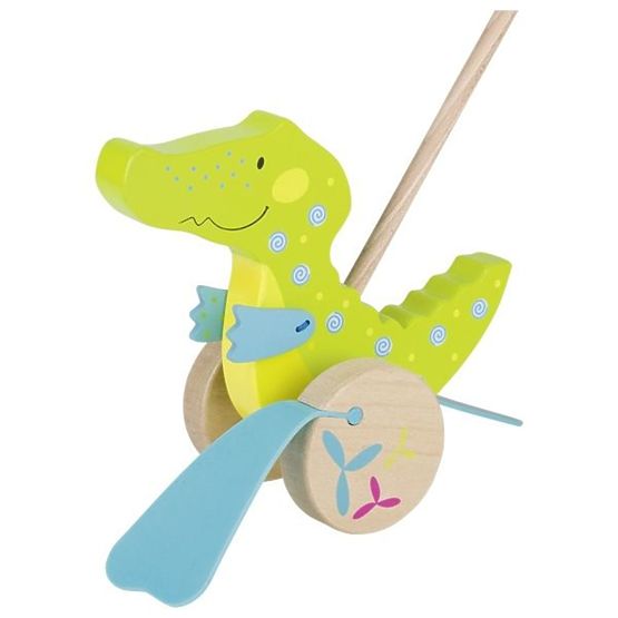 Tragerea unui crocodil pe un stâlp Susibelle
