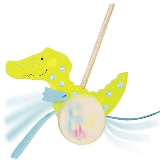 Tragerea unui crocodil pe un stâlp Susibelle