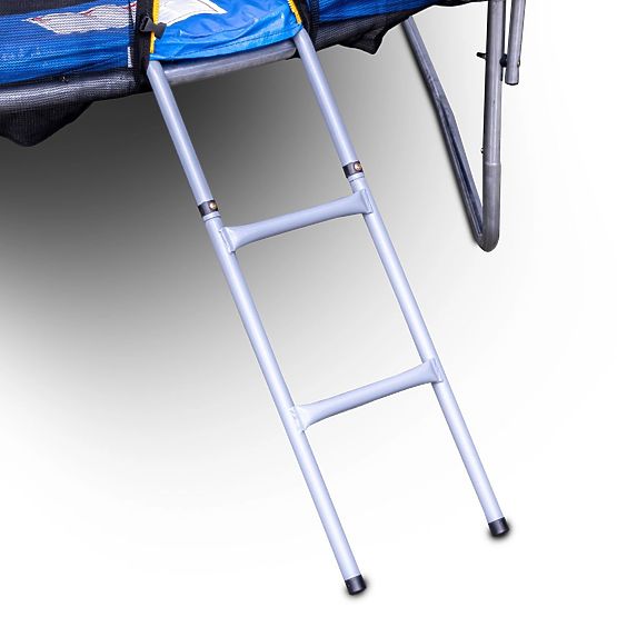 Trambulină de grădină cu plasă exterioară, diametru 10 ft 304-312 cm + scară