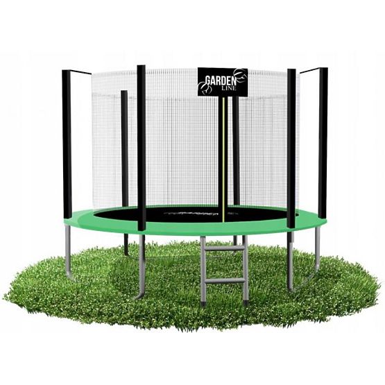 Trambulina Jumpy cu plasa interioara - 252 cm