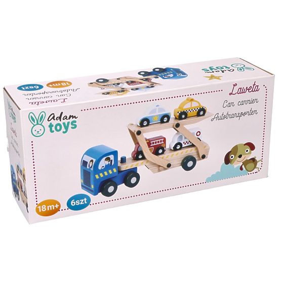 Transportor cu mașini de salvare