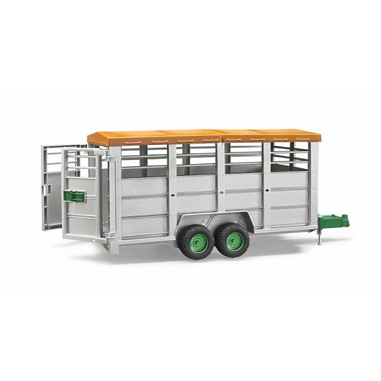Transportor de animale Bruder cu figurina vacă