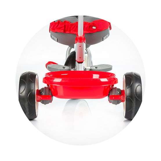 Tricicletă CHIPOLINO Denver cu acoperiș