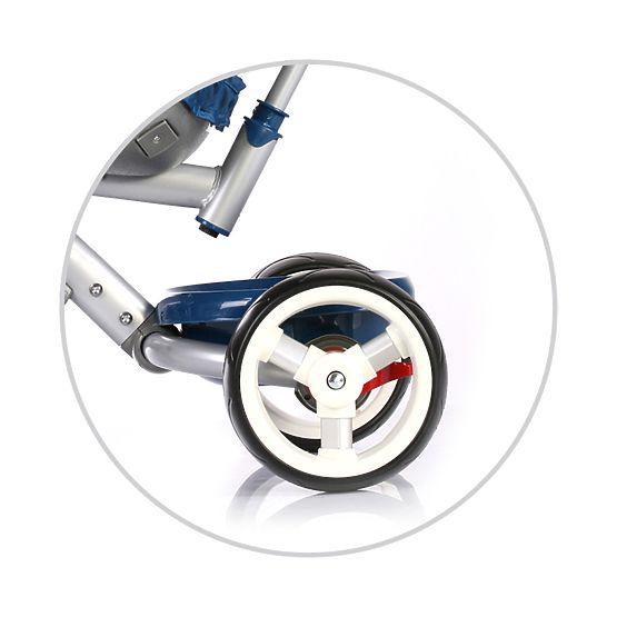 Tricicletă CHIPOLINO Denver cu acoperiș