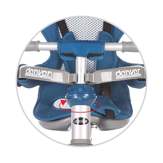 Tricicletă CHIPOLINO Denver cu acoperiș