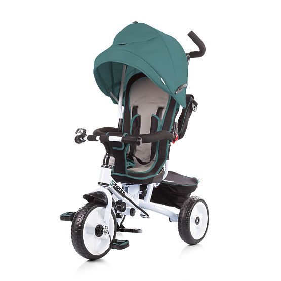Tricicletă CHIPOLINO Ocean Sportico cu acoperiș