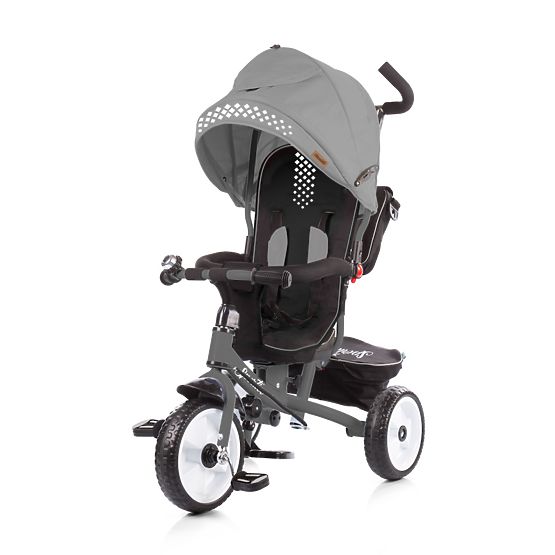 Tricicletă CHIPOLINO Ocean Sportico cu acoperiș