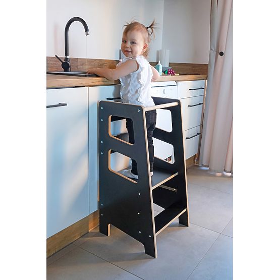 Turnul de învățare Montessori Quadro Black