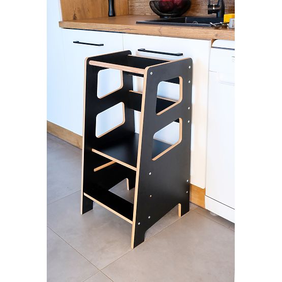 Turnul de învățare Montessori Quadro Black