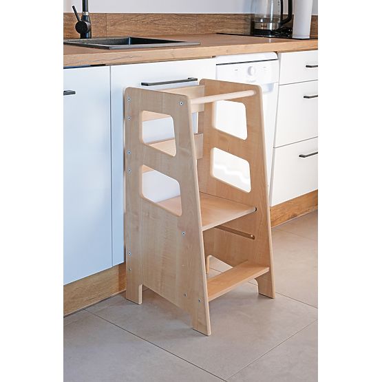 Turnul de învățare Montessori Quadro decor Woody