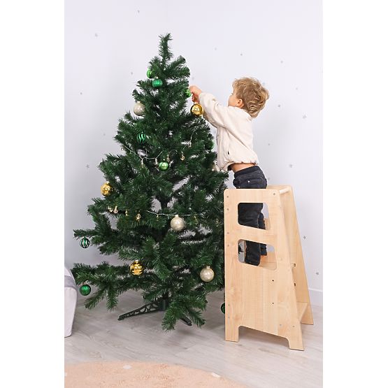 Turnul de învățare Montessori Quadro decor Woody
